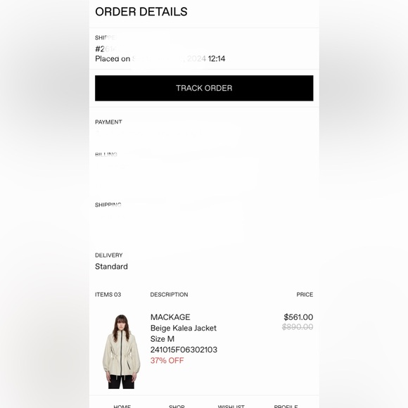 Mackage Jacket - Picture 4 of 4